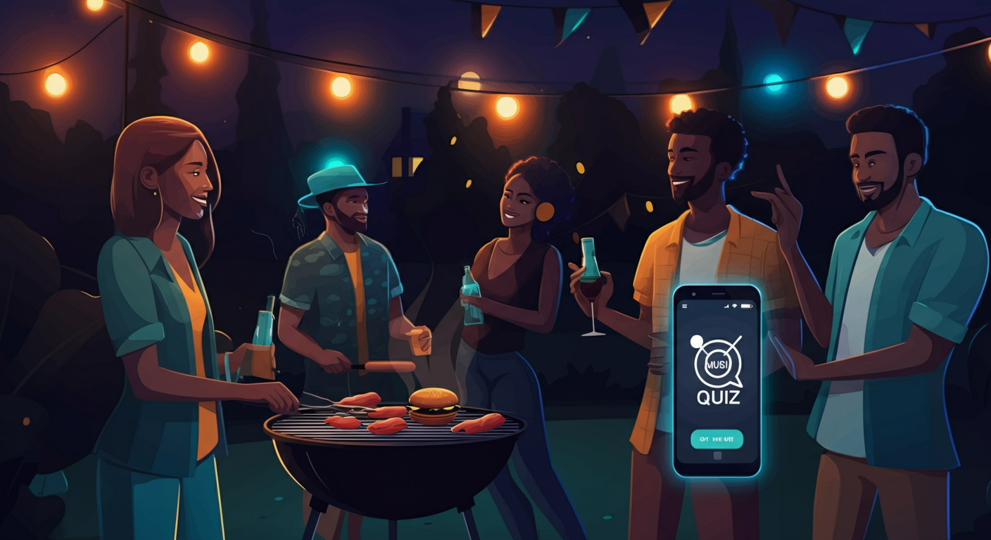 BBQ-Musikspiele: Mach dein Grillfest zur Party