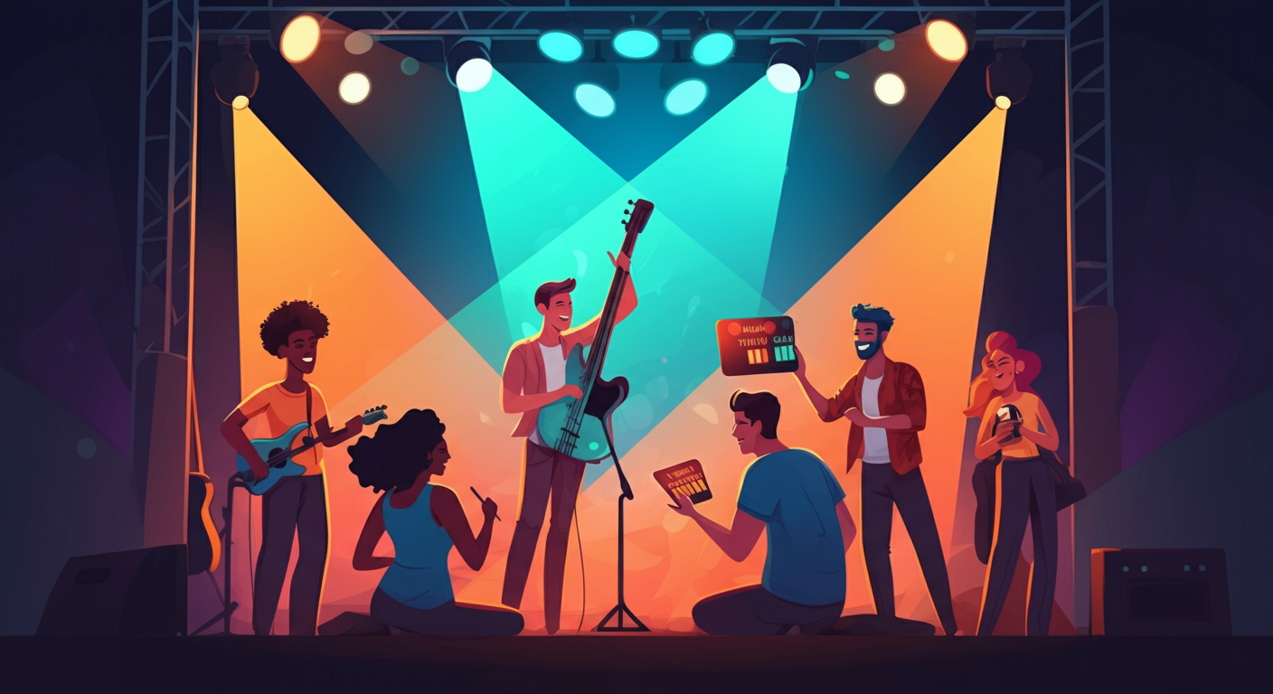 Festival-Musikspiele: Hol die Bühne auf deine Party