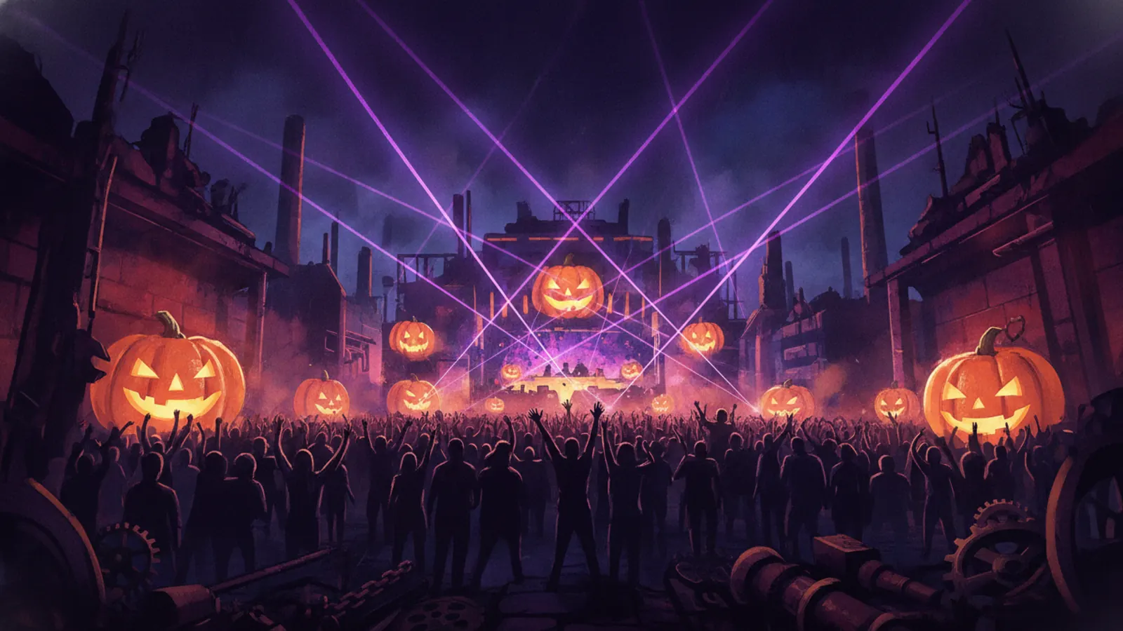 Halloweenský taneční festival s laserovými paprsky: Vytvoř si vlastní Hitster balíček z Hocus Pocus s Hitify