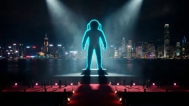 Festivalscen på natten: Skapa ditt eget MTV VMAs 2026 Hitster-paket med Hitify