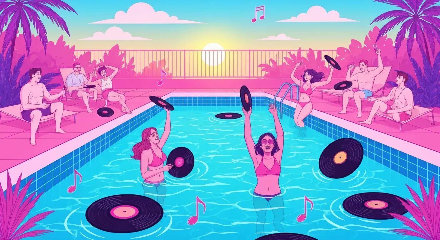 Zwembadfeest muziekspellen: maak er een zomer om nooit te vergeten