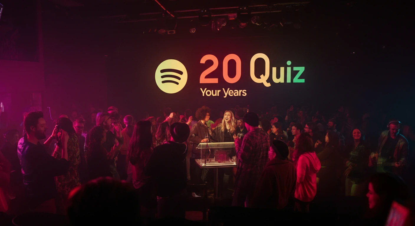 Spotify Turns 20: Host the Ultimate Streaming Anniversary Music Quiz