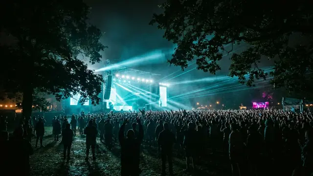 Festivalscen på natten: Skapa ditt eget Supremacy Hitster-paket med Hitify