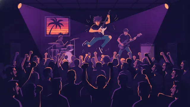 Täysi punkklubi Floridassa yöllä: Tee oma The Fest Gainesville -Hitster-pakkisi Hitifyllä
